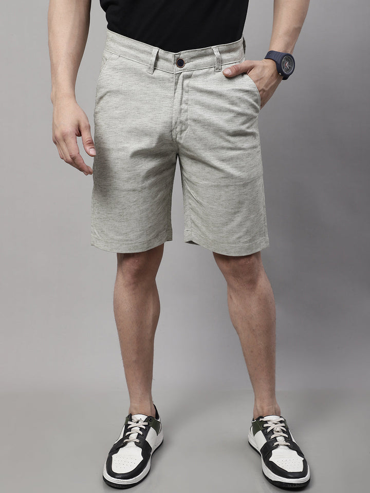 Trendsetting Men's Shorts - LIGHT GREEN
