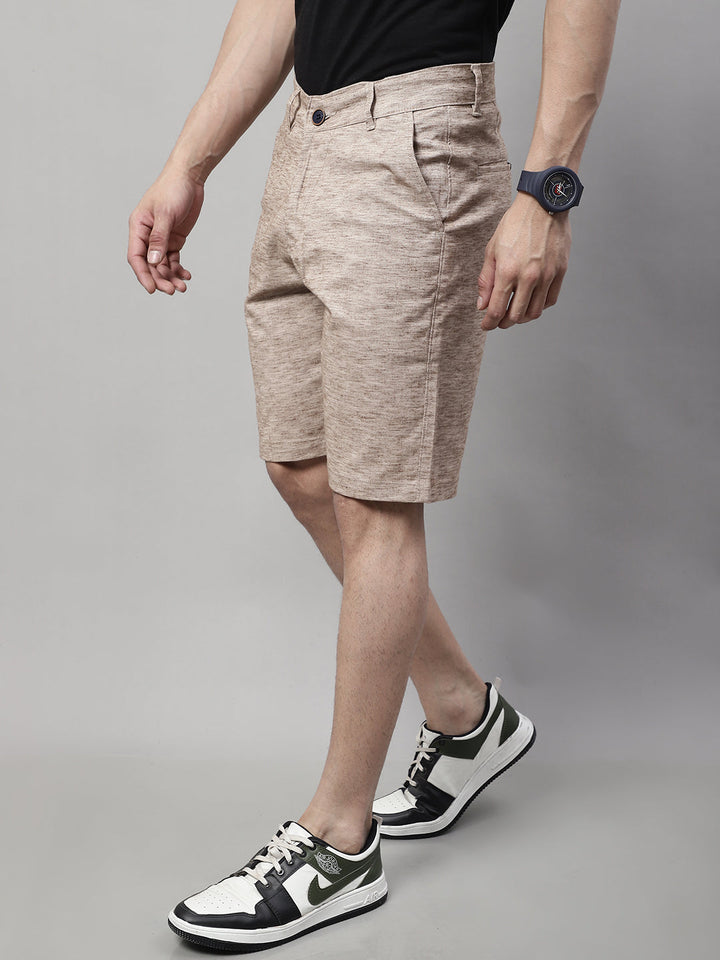 Trendsetting Men's Shorts - BROWN