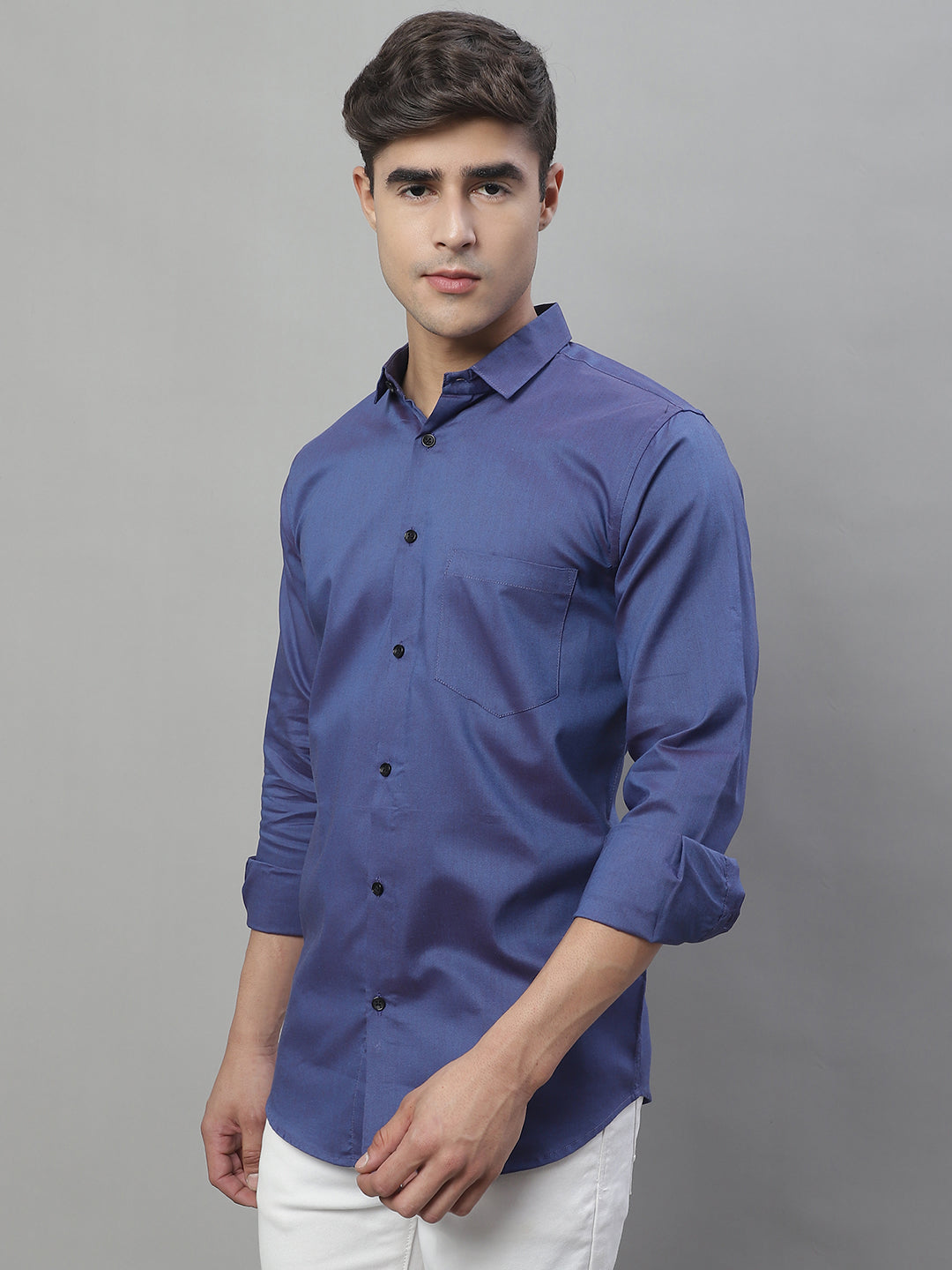 Unique and Classy Casual Shirt - Blue
