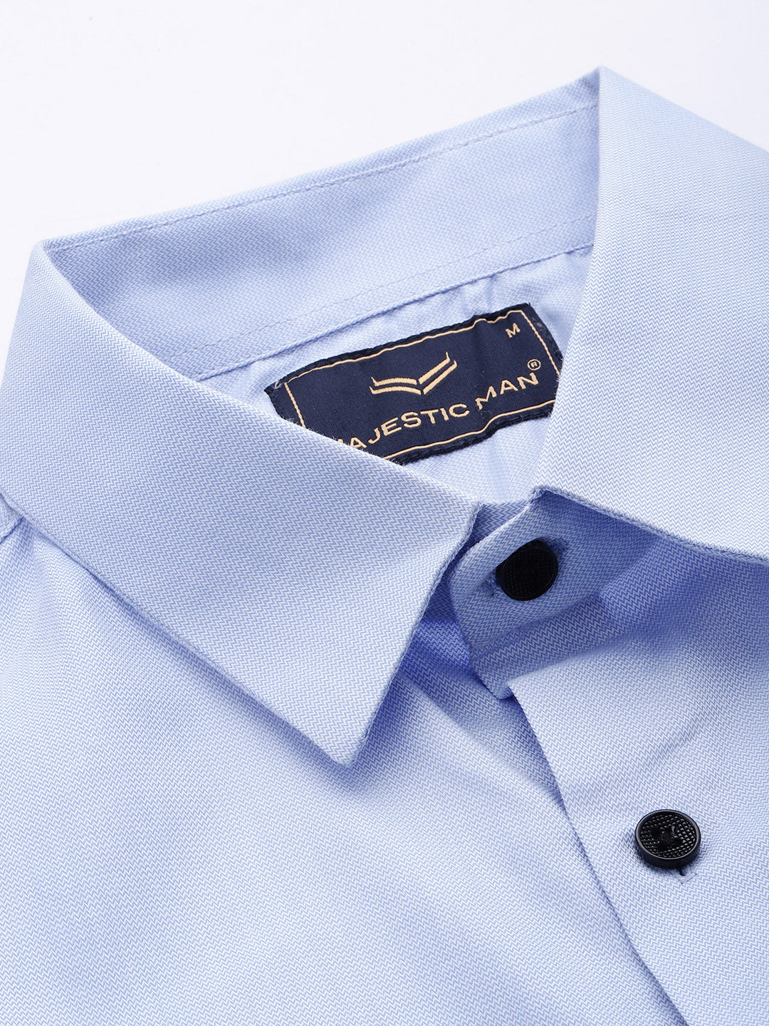 Finest Formal Half Shirt-Sky Blue