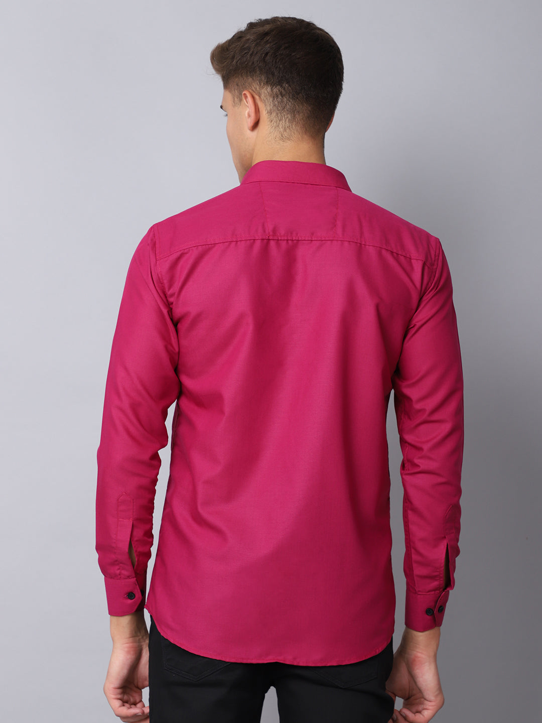Appriciable Casual Solid Shirt - Purple