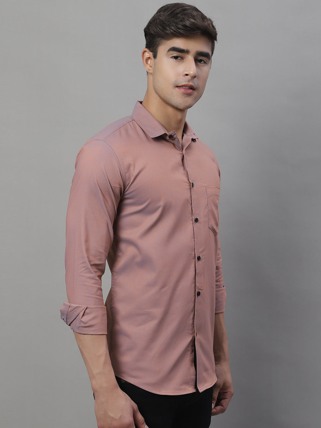 Unique and Classy Casual Shirt - Rose Gold
