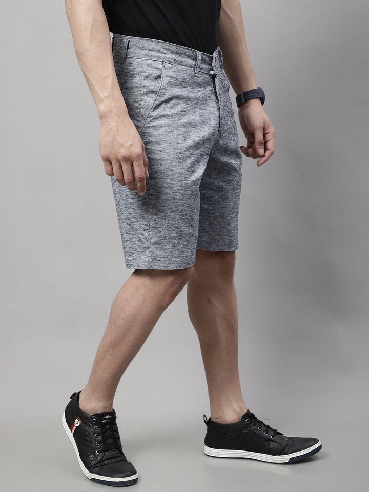 Trendsetting Men's Shorts - NAVY BLUE