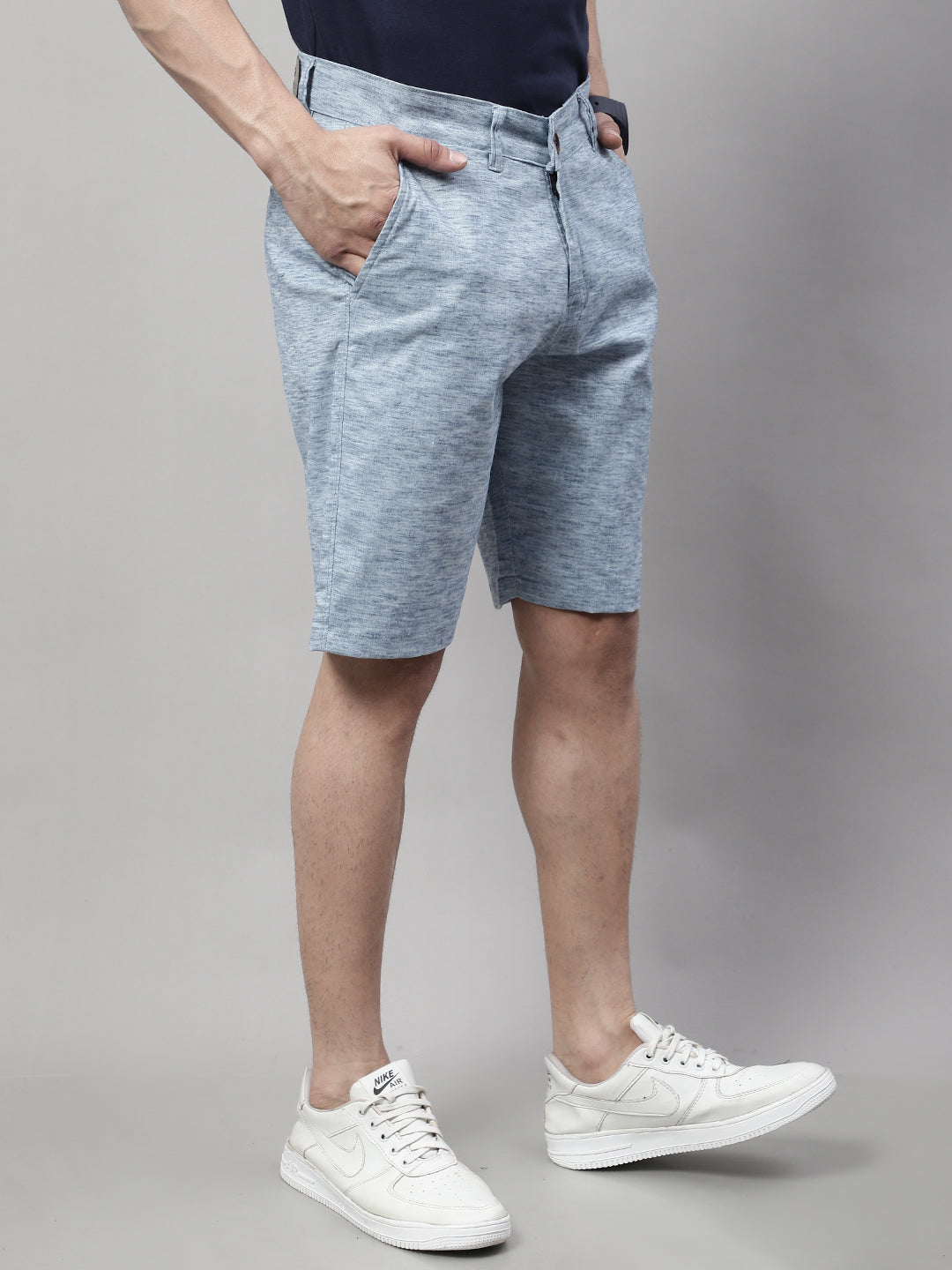 Trendsetting Men's Shorts - BLUE