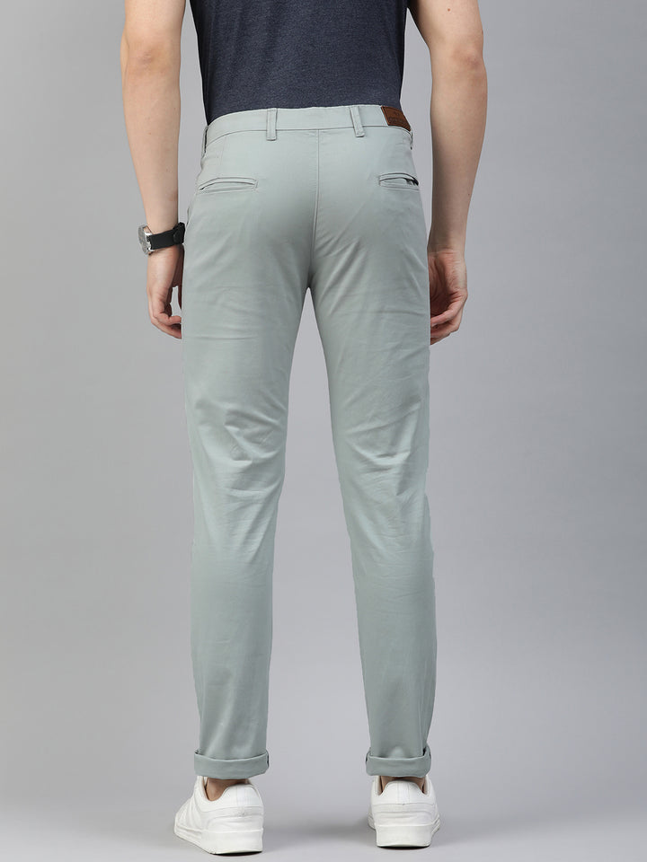 Timeless Men's Trousers for Effortless Elegance - Ash Blue