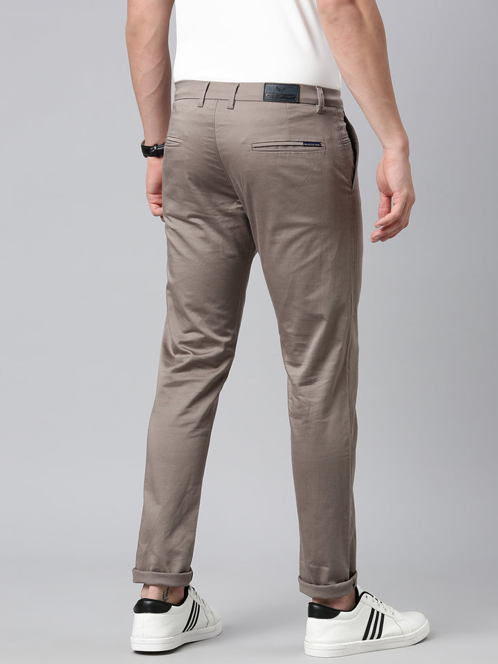 Classic Men's Trousers for Effortless Style - Taupe