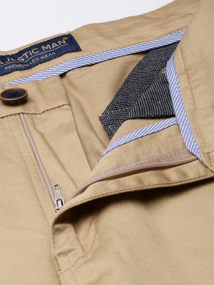 Classic Men's Trousers for Effortless Style - Beige