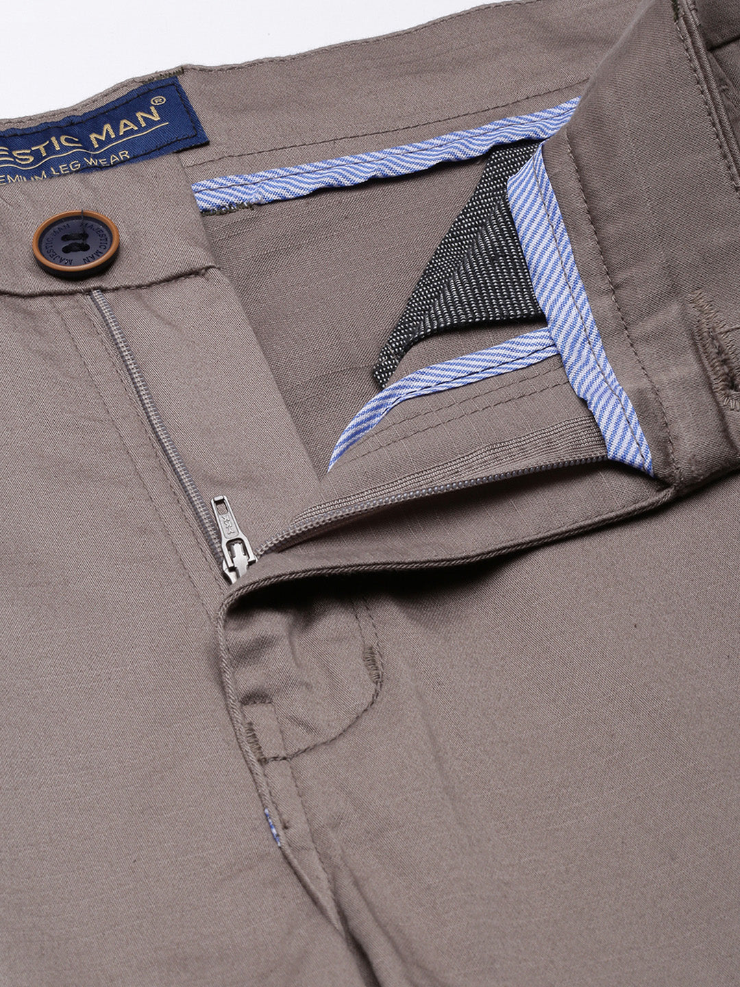 Classic Men's Trousers for Effortless Style - Taupe