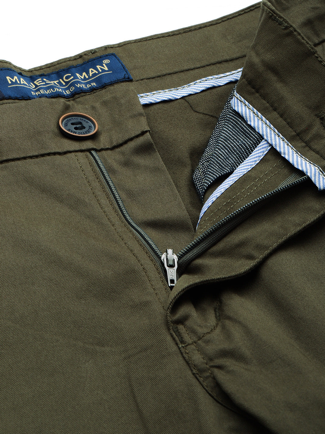 Timeless Men's Trousers for Effortless Elegance - Olive