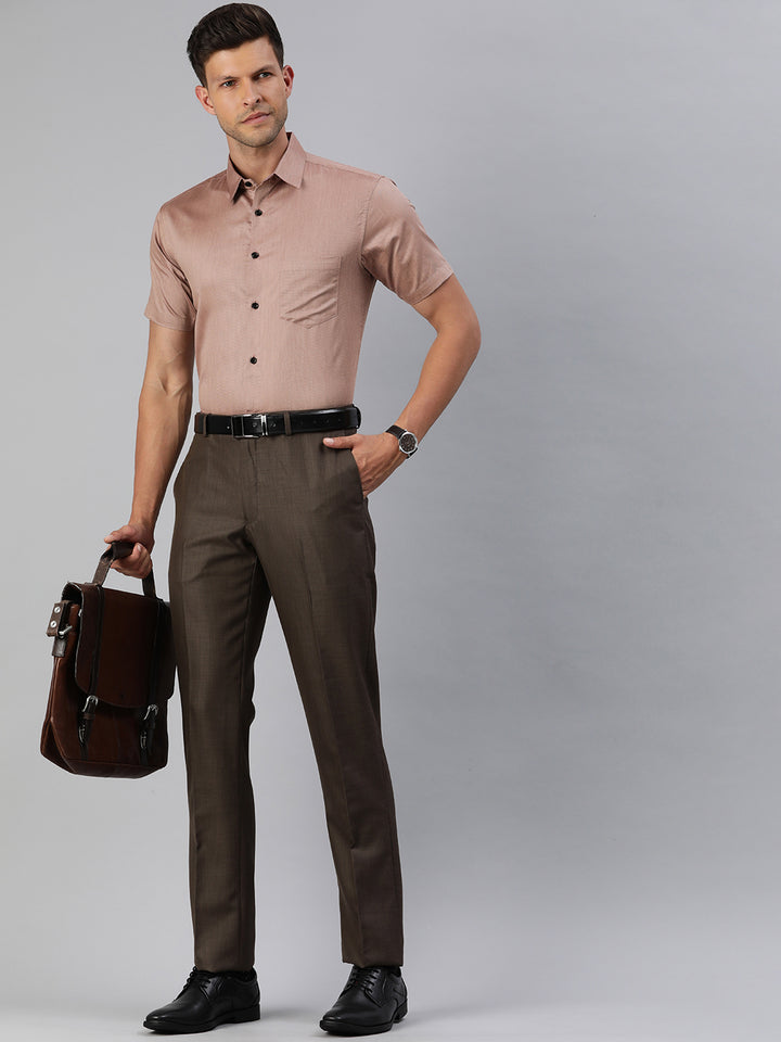 Finest Formal Half Shirt-Copper