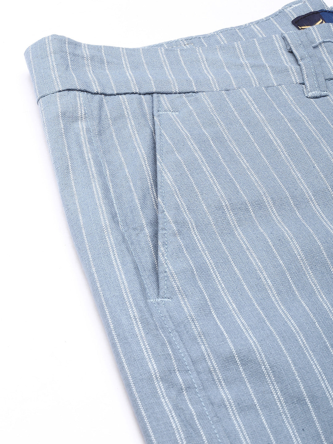 Majestic Man Regular fit Striped Shorts for Men - Blue