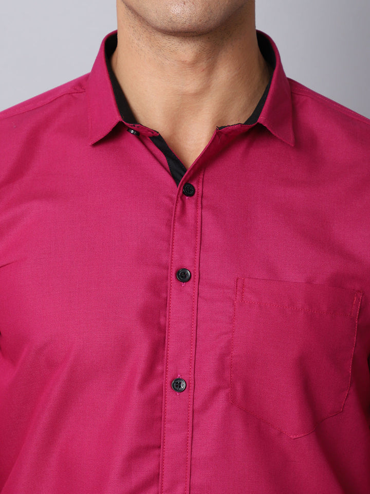 Appriciable Casual Solid Shirt - Purple