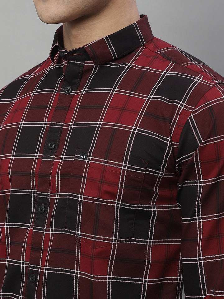 Checkmate Classic Men's Shirt - Maroon