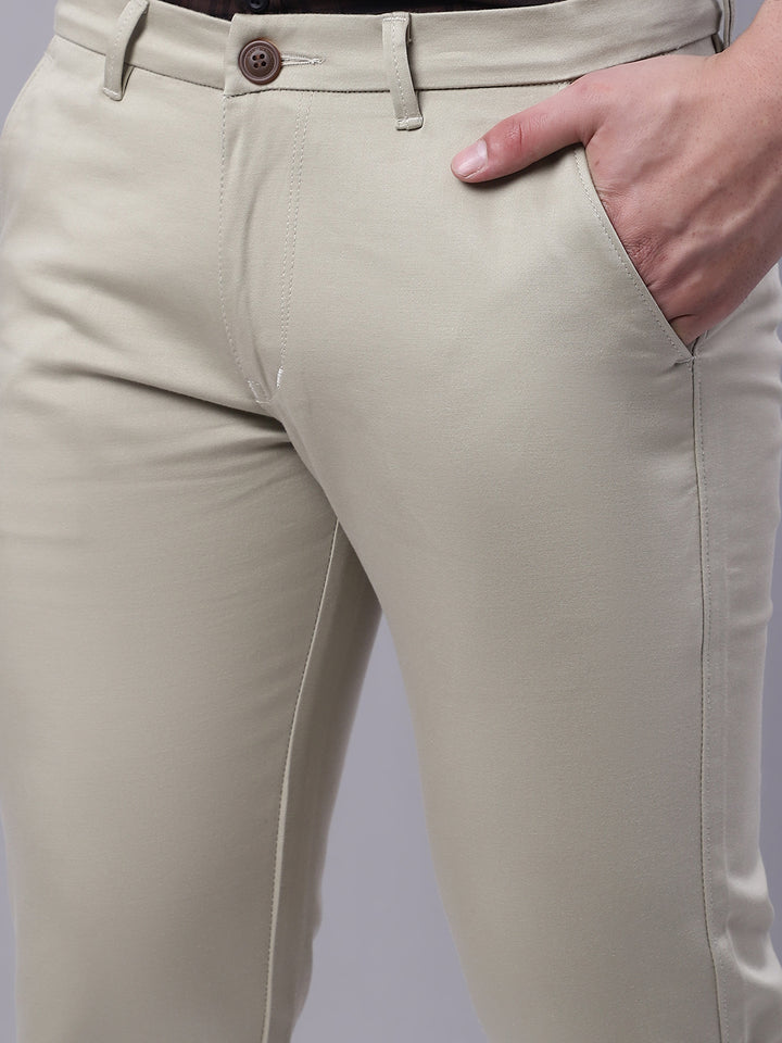 Effortless Elegance Classic Fit Pants - Light Green