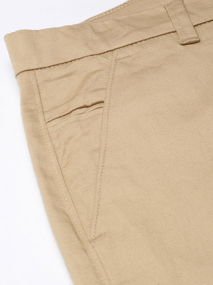 Classic Men's Trousers for Effortless Style - Beige