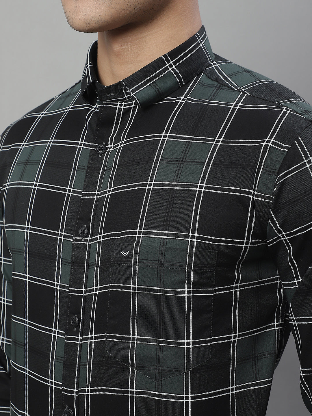 Checkmate Classic Men's Shirt - Bottle Green