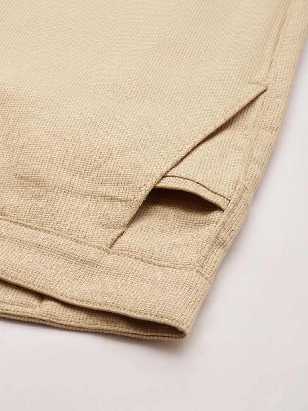 Majestic Man Casual textured Trouser - Beige