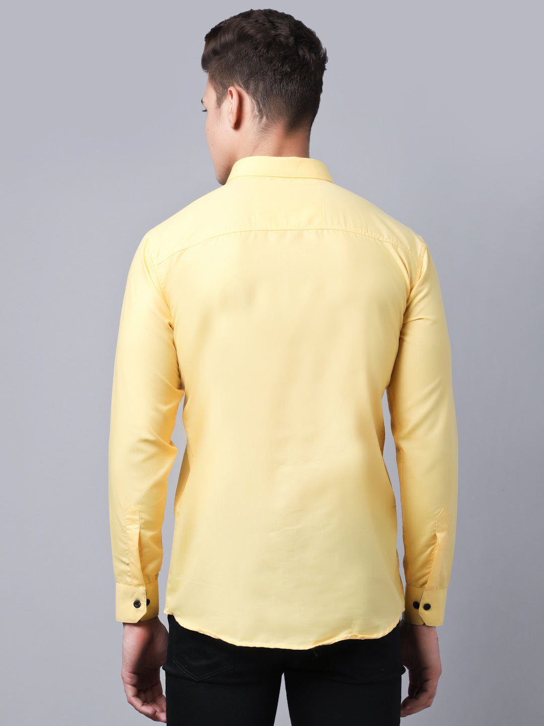 Appriciable Casual Solid Shirt - Lemon